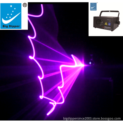 china factory Big Dipper KTV bar Lighting Professional stage equipment auto sound DMX controller laser projector RGB